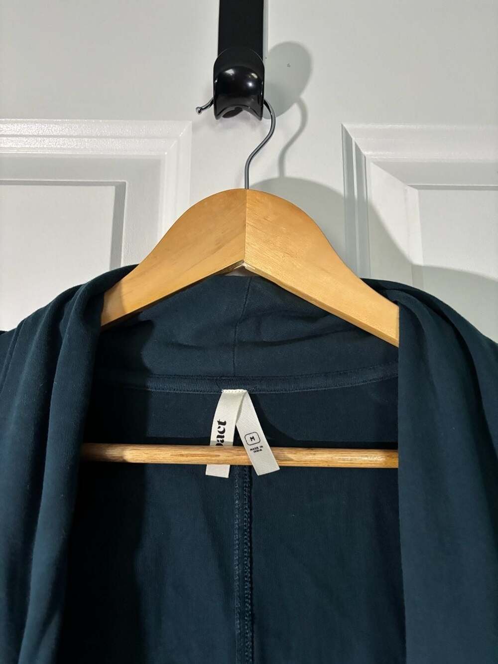 Women's Celestial Avenue Front Draped Cardigan Pact Organic Cotton Size M - Picture 4 of 7